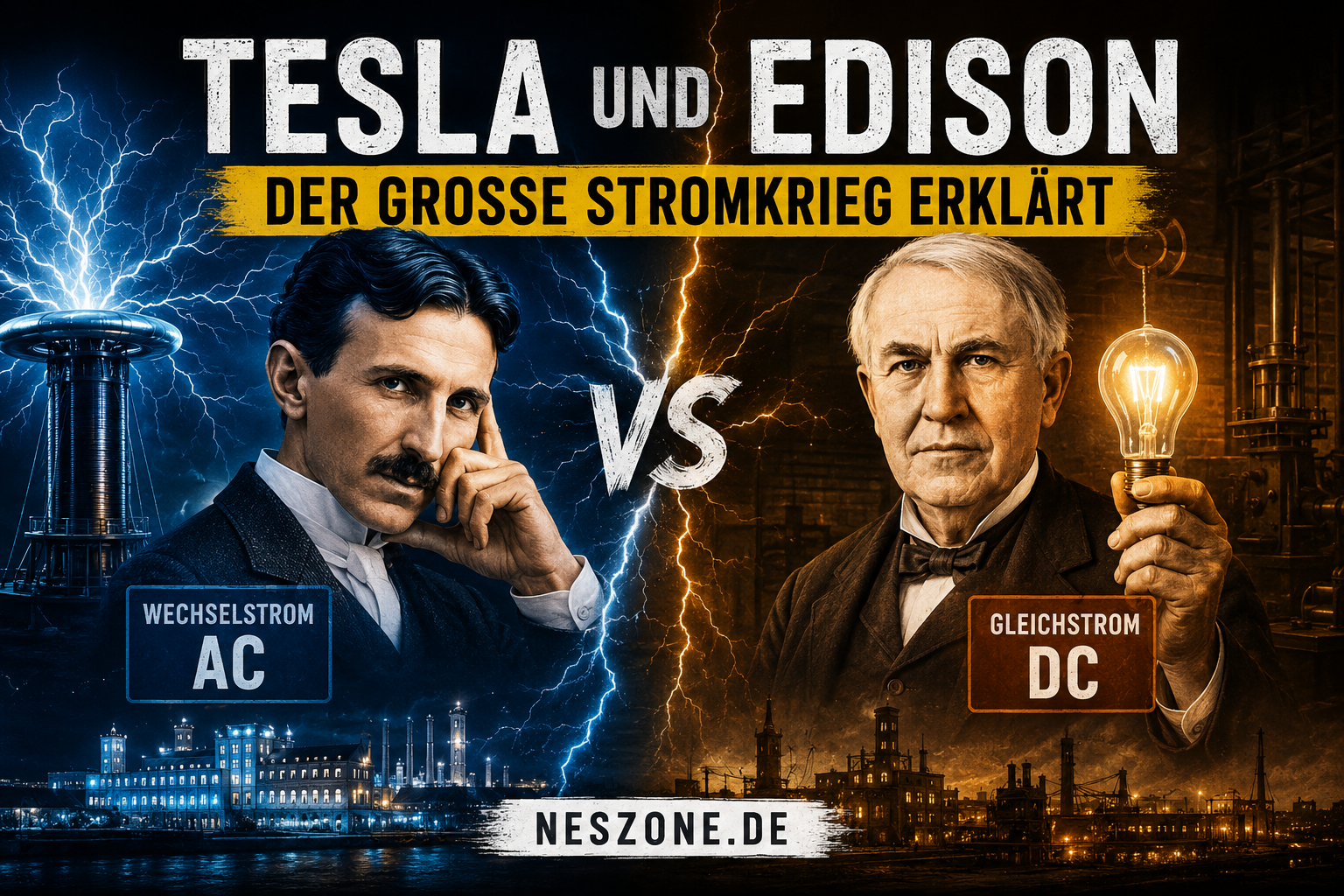 Tesla und Edison