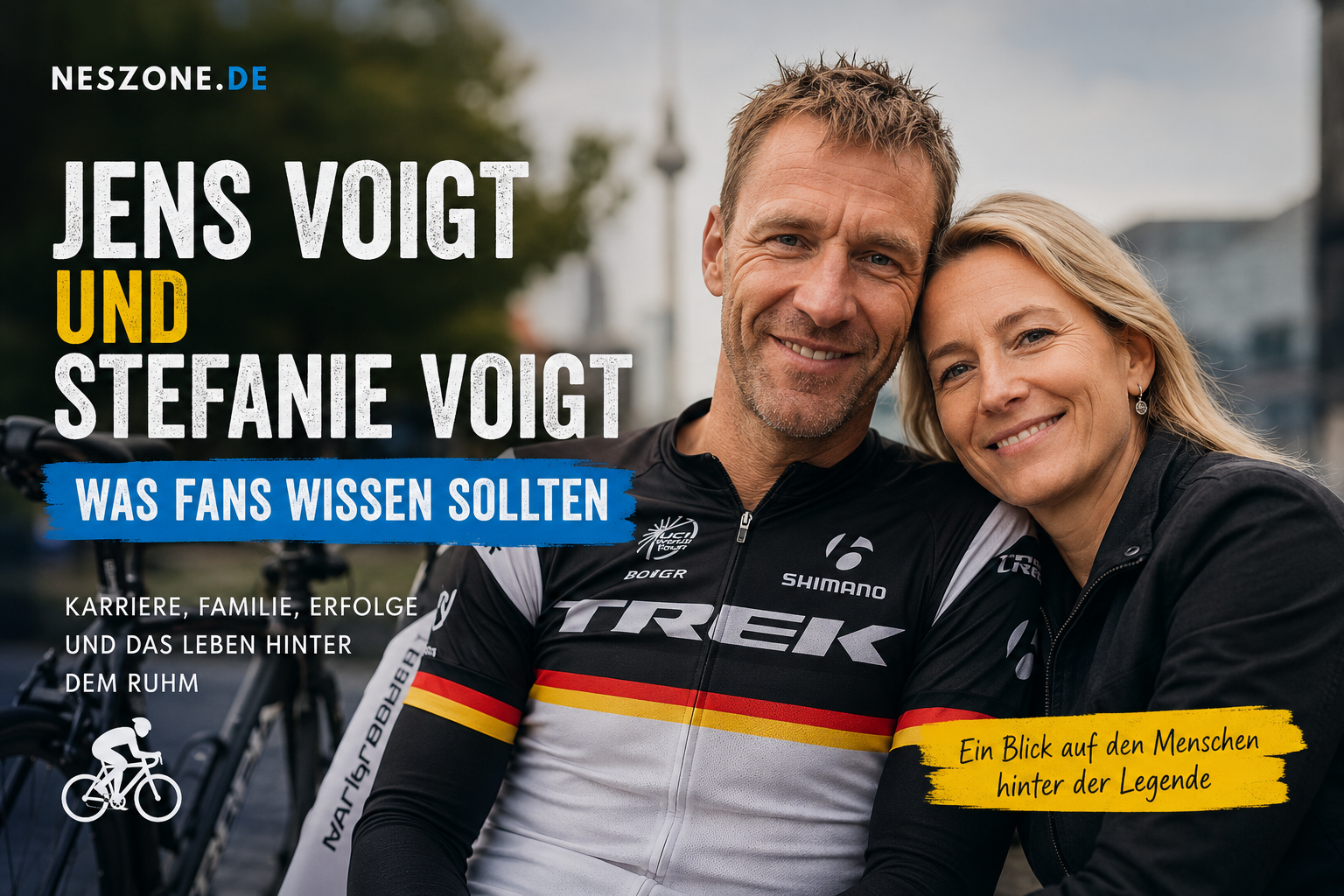 Jens Voigt und Stefanie Voigt