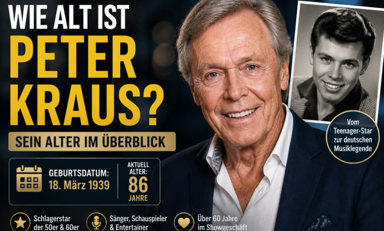 Wie alt ist Peter Kraus